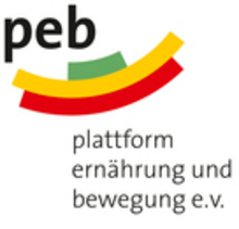 Logo der Plattform Ernährung und Bewegung e.V. (PEB)